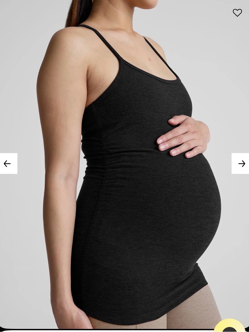 Beyond yoga-Spacedye™ Keep Your Cool Maternity Slim Racerback Tank